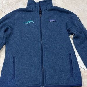 Patagonia zip up Blue fleece Jacket
